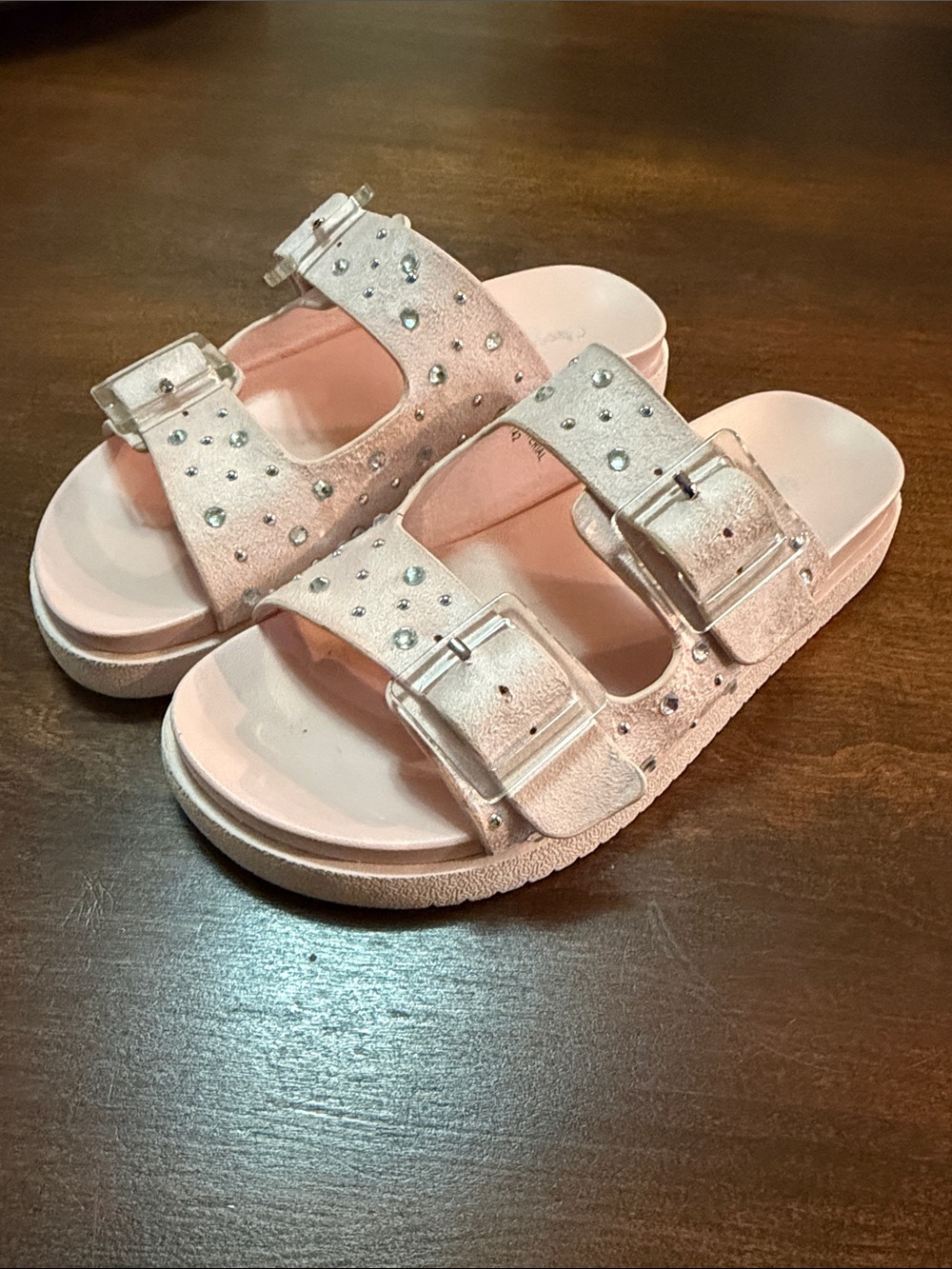 Kids Pink Birkenstock-like Sandals